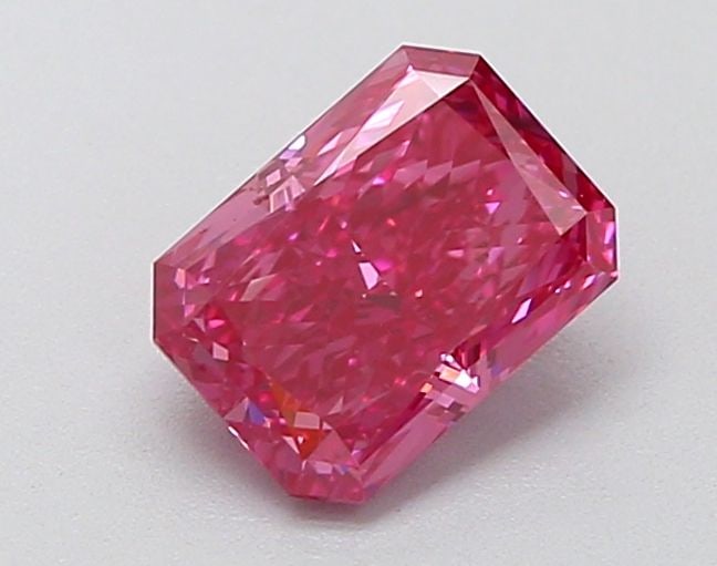 Loose Diamond - RADIANT 1.07ct Fancy Vivid Pink VS1: Loose Diamond - RADIANT 1.07ct Fancy Vivid Pink VS1 Source: This is a real non-mined Diamond that has been grown in a lab Shape: RADIANT Carats: 1.07 Color: Fancy Vivid Pink Certification: IGI Video: