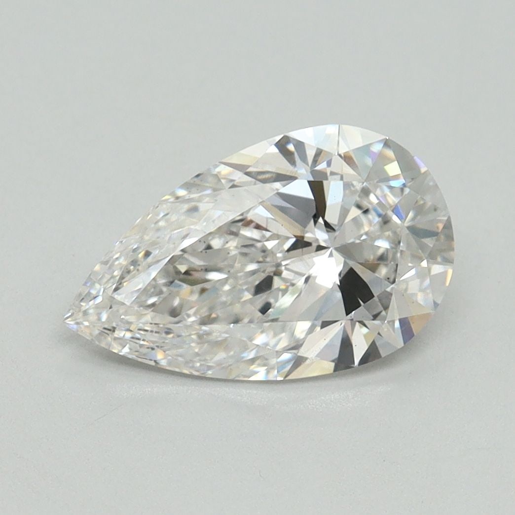 Loose Diamond - PEAR 1.69ct F VS2: Loose Diamond - PEAR 1.69ct F VS2 Source: This is a real non-mined Diamond that has been grown in a lab Shape: PEAR Carats: 1.69 Color: F Clarity: VS2 Certification: GSI Video: