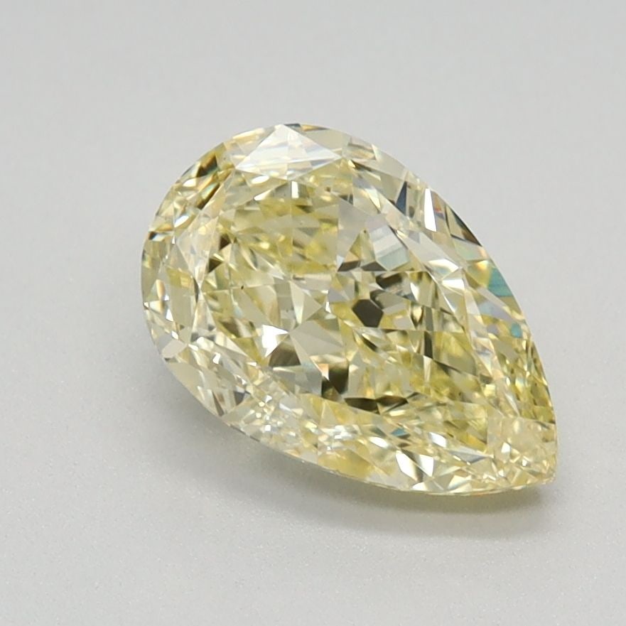 Loose Diamond - PEAR 1.19ct Fancy Yellow VS2: Loose Diamond - PEAR 1.19ct Fancy Yellow VS2 Source: This is a real non-mined Diamond that has been grown in a lab Shape: PEAR Carats: 1.19 Color: Fancy Yellow Certification: IGI Video: