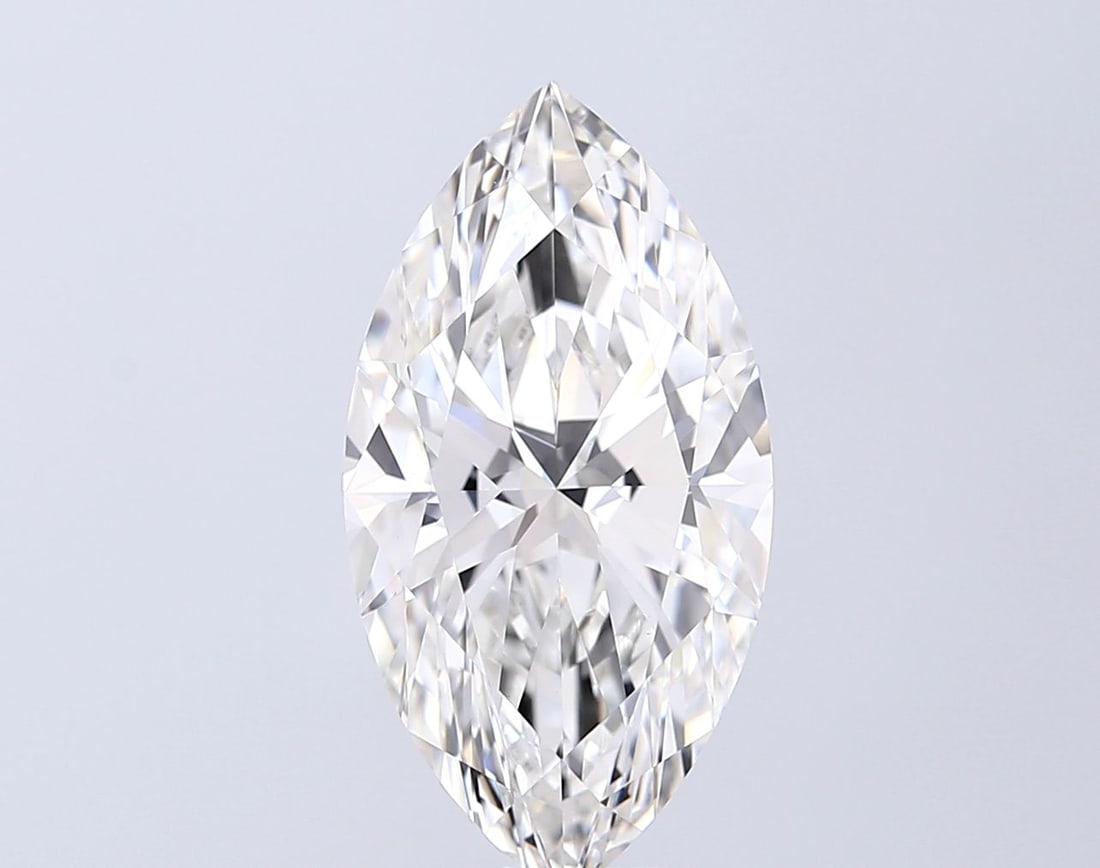 Loose Diamond - MARQUISE 5.01ct F VVS2: Loose Diamond - MARQUISE 5.01ct F VVS2 Source: This is a real non-mined Diamond that has been grown in a lab Shape: MARQUISE Carats: 5.01 Color: F Clarity: VVS2 Certification: IGI Video: