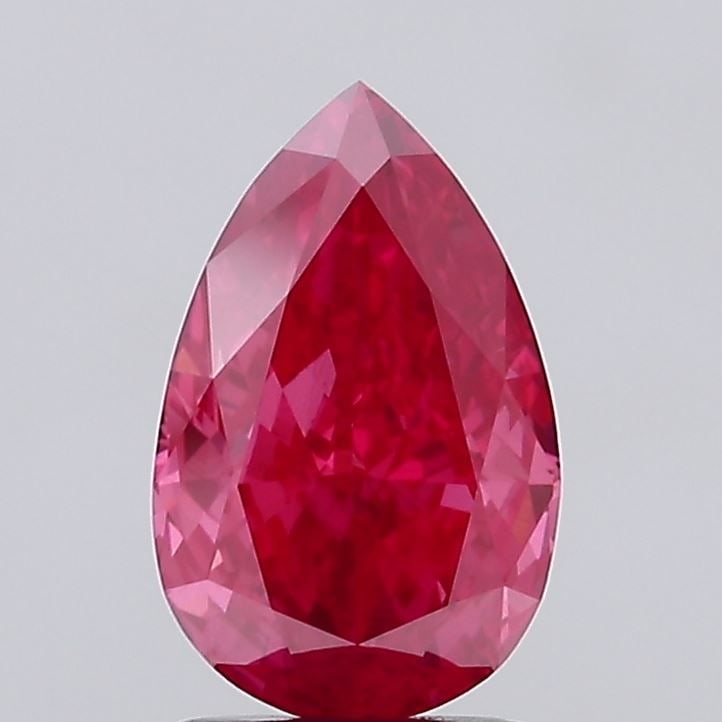 Loose Diamond - PEAR 2.3ct Fancy Vivid Pink VS2: Loose Diamond - PEAR 2.3ct Fancy Vivid Pink VS2 Source: This is a real non-mined Diamond that has been grown in a lab Shape: PEAR Carats: 2.3 Color: Fancy Vivid Pink Certification: IGI Video: