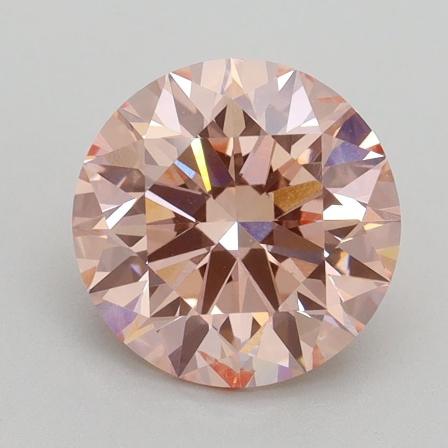 Ideal Loose Diamond - ROUND 2.5ct Fancy Intense Pink SI1: Ideal Loose Diamond - ROUND 2.5ct Fancy Intense Pink SI1 Source: This is a real non-mined Diamond that has been grown in a lab Shape: ROUND Carats: 2.5 Color: Fancy Intense Pink Certification: IGI Vid
