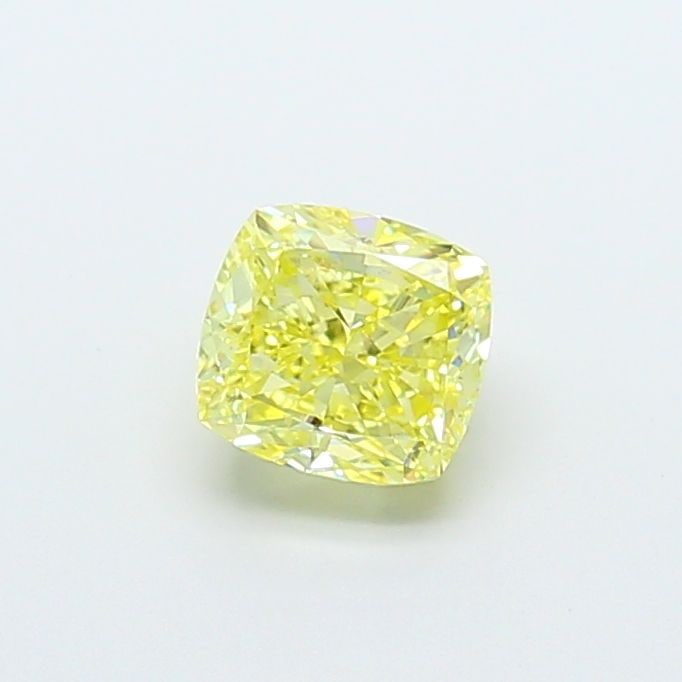 Loose Diamond - CUSHION MODIFIED 2.0ct Fancy Intense Yellow VS2: Loose Diamond - CUSHION MODIFIED 2.0ct Fancy Intense Yellow VS2 Source: This is a real non-mined Diamond that has been grown in a lab Shape: CUSHION MODIFIED Carats: 2.0 Color: Fancy Intense Yellow Ce