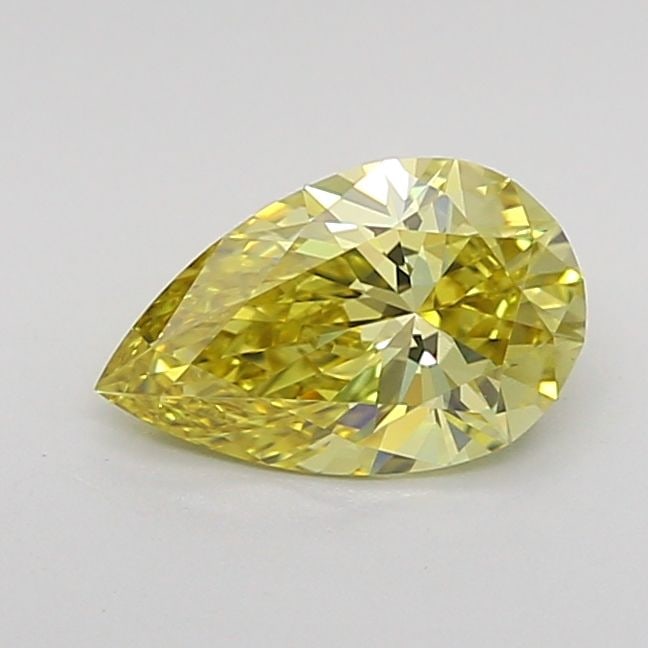 Loose Diamond - PEAR 0.82ct Fancy Intense Yellow VS1: Loose Diamond - PEAR 0.82ct Fancy Intense Yellow VS1 Source: This is a real non-mined Diamond that has been grown in a lab Shape: PEAR Carats: 0.82 Color: Fancy Intense Yellow Certification: IGI Video