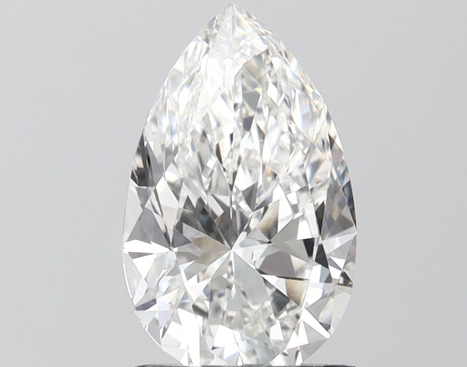 Loose Diamond - PEAR 2.09ct F VVS2: Loose Diamond - PEAR 2.09ct F VVS2 Source: This is a real non-mined Diamond that has been grown in a lab Shape: PEAR Carats: 2.09 Color: F Clarity: VVS2 Certification: IGI Video: