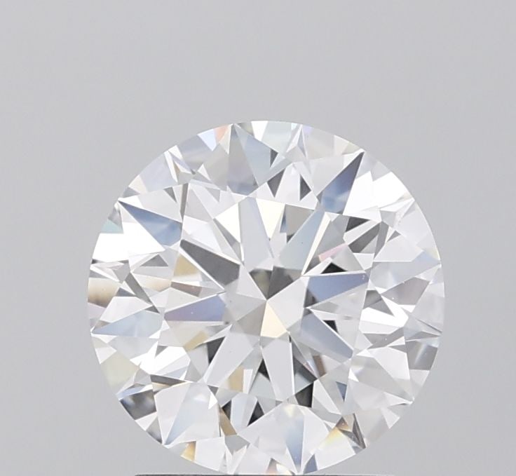 Ideal Loose Diamond - ROUND 2.06ct E VVS2: Ideal Loose Diamond - ROUND 2.06ct E VVS2 Source: This is a real non-mined Diamond that has been grown in a lab Shape: ROUND Carats: 2.06 Color: E Clarity: VVS2 Certification: IGI Video: