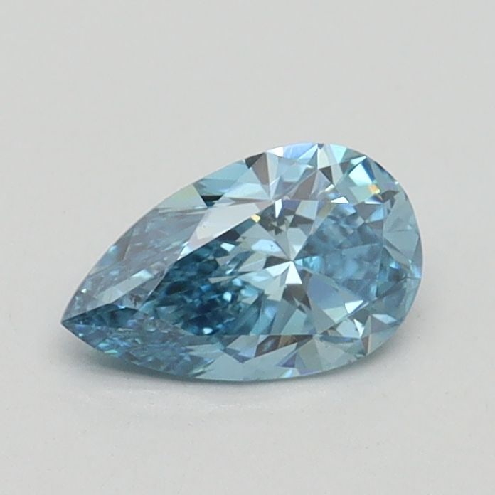 Loose Diamond - PEAR 0.51ct Fancy Vivid Blue VS2: Loose Diamond - PEAR 0.51ct Fancy Vivid Blue VS2 Source: This is a real non-mined Diamond that has been grown in a lab Shape: PEAR Carats: 0.51 Color: Fancy Vivid Blue Certification: IGI Video:
