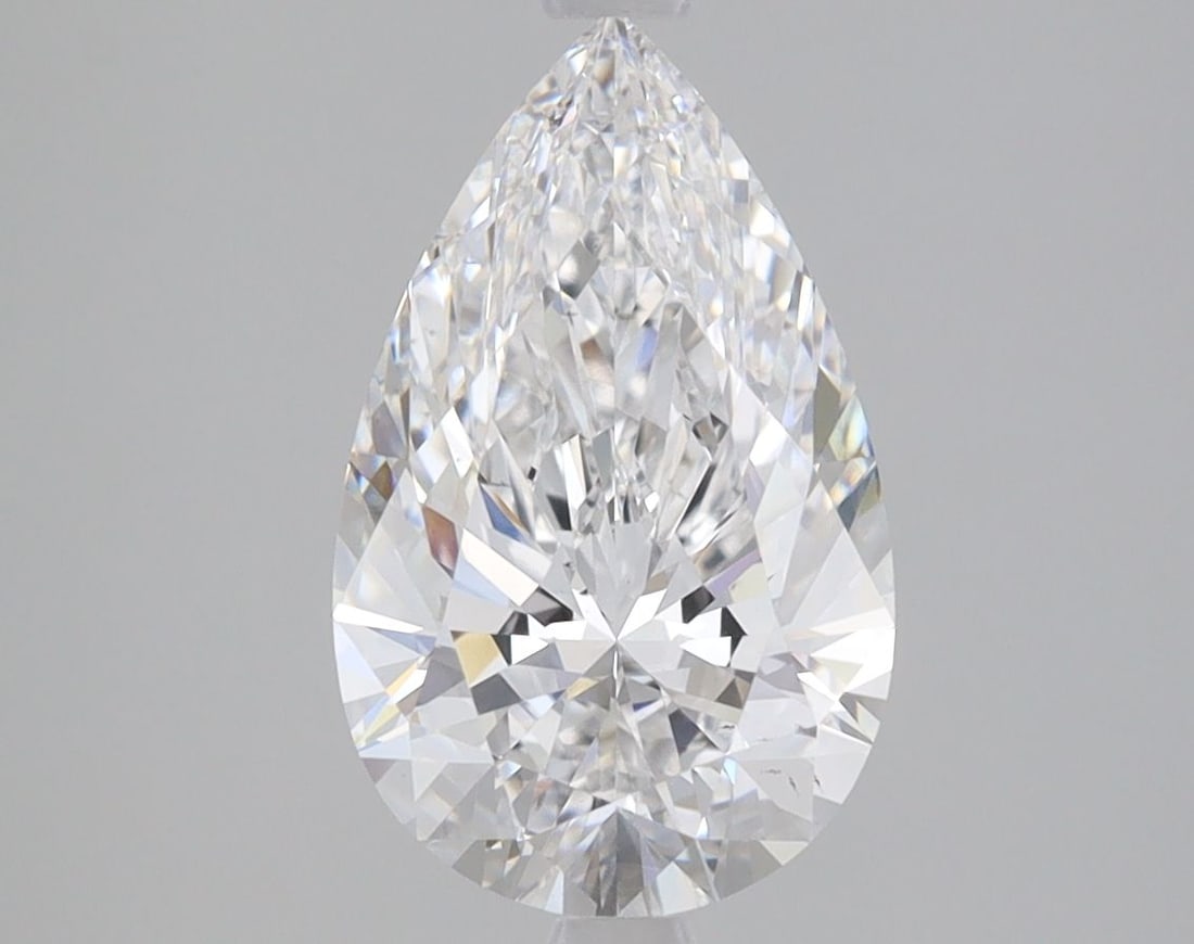 Loose Diamond - PEAR 2.22ct E VS2: Loose Diamond - PEAR 2.22ct E VS2 Source: This is a real non-mined Diamond that has been grown in a lab Shape: PEAR Carats: 2.22 Color: E Clarity: VS2 Certification: IGI Video: