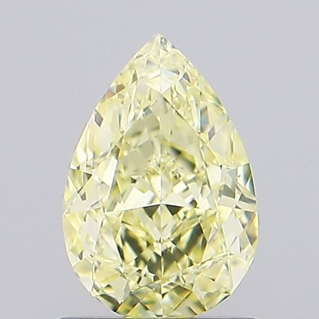 Loose Diamond - PEAR 1.05ct Fancy Light Yellow VS1: Loose Diamond - PEAR 1.05ct Fancy Light Yellow VS1 Source: This is a real non-mined Diamond that has been grown in a lab Shape: PEAR Carats: 1.05 Color: Fancy Light Yellow Certification: IGI Additiona