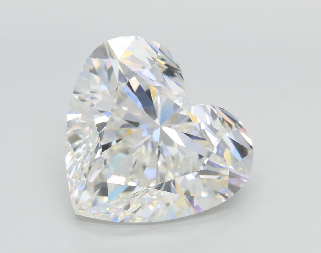 Loose Diamond - HEART 8.02ct F SI1: Loose Diamond - HEART 8.02ct F SI1 Source: This is a real non-mined Diamond that has been grown in a lab Shape: HEART Carats: 8.02 Color: F Clarity: SI1 Certification: GIA Video:
