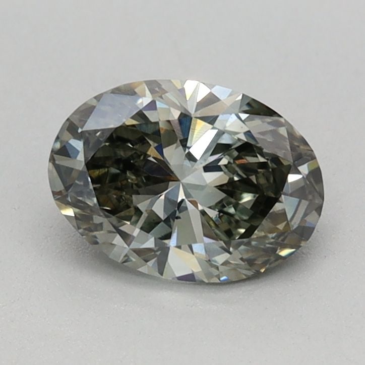 Loose Diamond - OVAL 0.56ct Fancy Intense Green VS1: Loose Diamond - OVAL 0.56ct Fancy Intense Green VS1 Source: This is a real non-mined Diamond that has been grown in a lab Shape: OVAL Carats: 0.56 Color: Fancy Intense Green Certification: IGI Video: