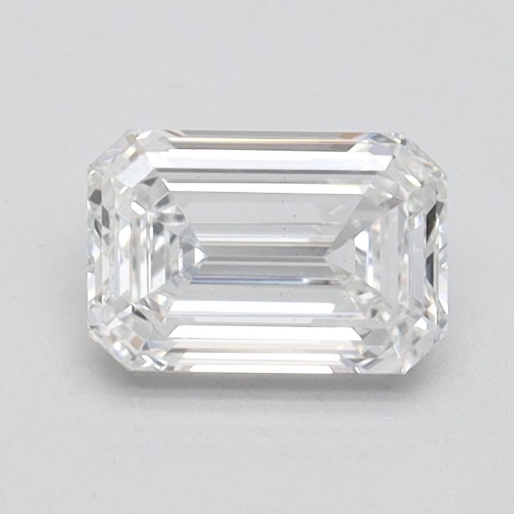 Loose Diamond - EMERALD 0.93ct F VS2: Loose Diamond - EMERALD 0.93ct F VS2 Source: This is a real non-mined Diamond that has been grown in a lab Shape: EMERALD Carats: 0.93 Color: F Clarity: VS2 Certification: IGI Video: