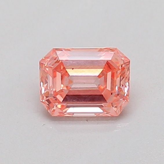 Loose Diamond - EMERALD 0.26ct Fancy Intense Pink VS2: Loose Diamond - EMERALD 0.26ct Fancy Intense Pink VS2 Source: This is a real non-mined Diamond that has been grown in a lab Shape: EMERALD Carats: 0.26 Color: Fancy Intense Pink Certification: IGI Add
