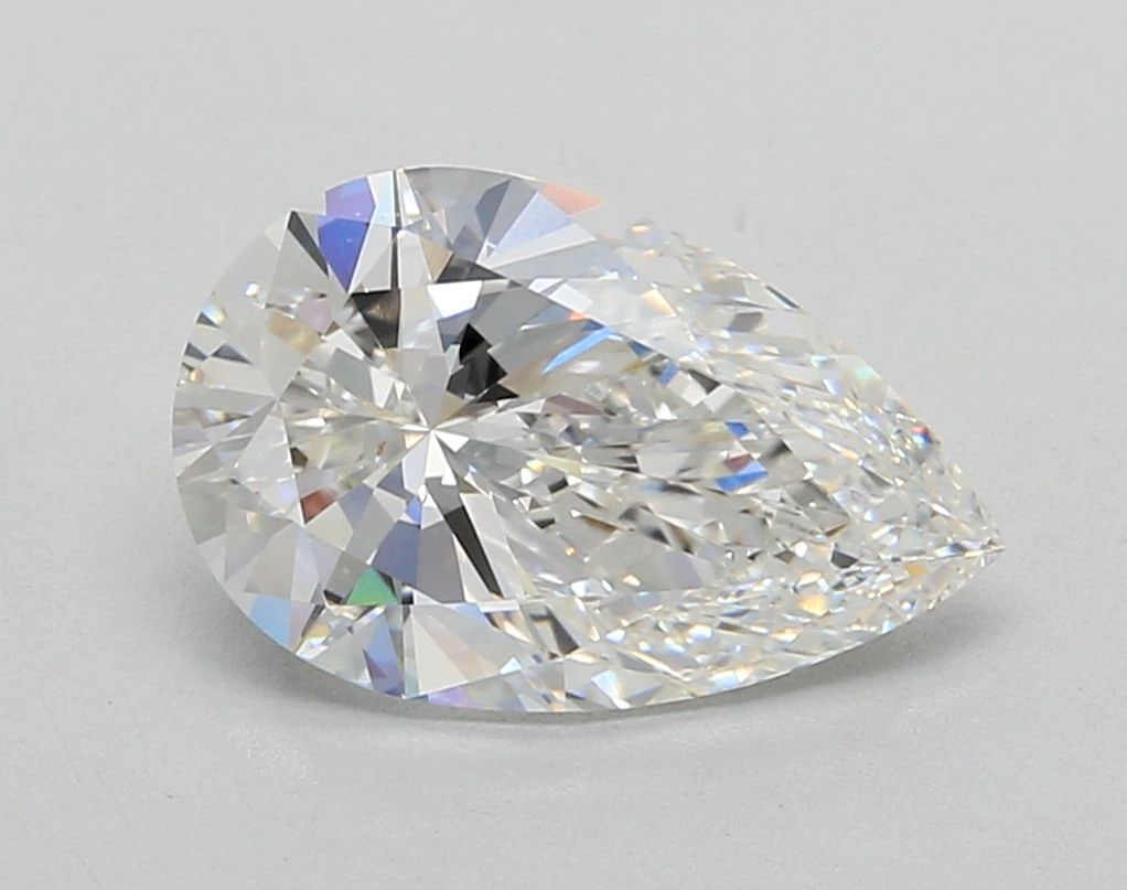Loose Diamond - PEAR 3.01ct F VVS2: Loose Diamond - PEAR 3.01ct F VVS2 Source: This is a real non-mined Diamond that has been grown in a lab Shape: PEAR Carats: 3.01 Color: F Clarity: VVS2 Certification: IGI Video: