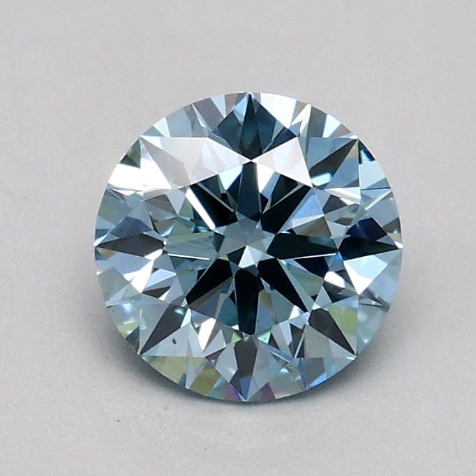 Loose Diamond - ROUND 0.57ct Fancy Intense Blue VVS2 (1 of 1)