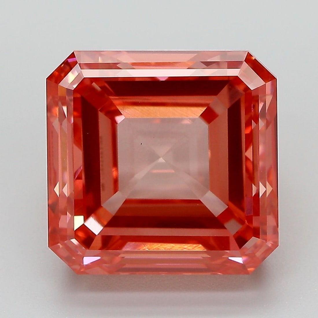 Loose Diamond - ASSCHER 10.99ct Fancy Vivid Pink VS1: Loose Diamond - ASSCHER 10.99ct Fancy Vivid Pink VS1 Source: This is a real non-mined Diamond that has been grown in a lab Shape: ASSCHER Carats: 10.99 Color: Fancy Vivid Pink Certification: IGI Video