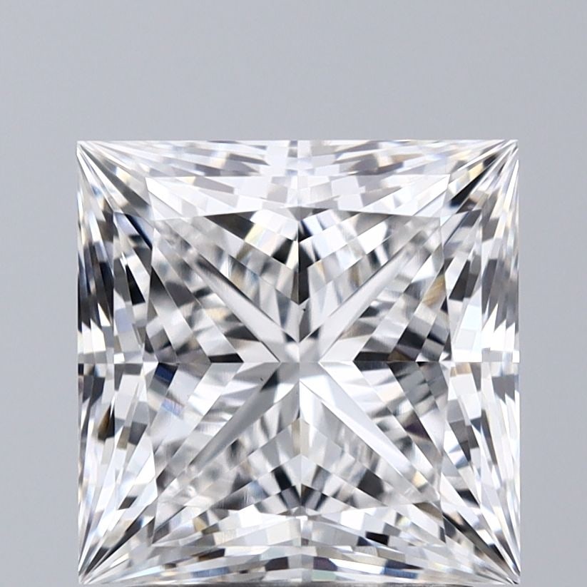 Loose Diamond - PRINCESS 2.58ct E VS1: Loose Diamond - PRINCESS 2.58ct E VS1 Source: This is a real non-mined Diamond that has been grown in a lab Shape: PRINCESS Carats: 2.58 Color: E Clarity: VS1 Certification: IGI Video: