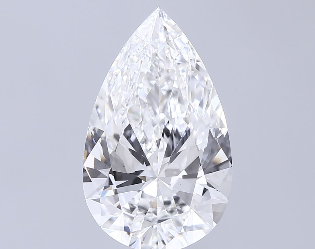 Loose Diamond - PEAR 6.05ct E VS1: Loose Diamond - PEAR 6.05ct E VS1 Source: This is a real non-mined Diamond that has been grown in a lab Shape: PEAR Carats: 6.05 Color: E Clarity: VS1 Certification: IGI Video: