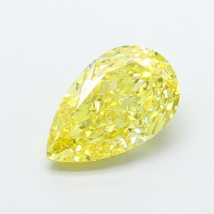 Loose Diamond - PEAR 3.57ct Fancy Vivid Yellow VS2: Loose Diamond - PEAR 3.57ct Fancy Vivid Yellow VS2 Source: This is a real non-mined Diamond that has been grown in a lab Shape: PEAR Carats: 3.57 Color: Fancy Vivid Yellow Certification: IGI Video: