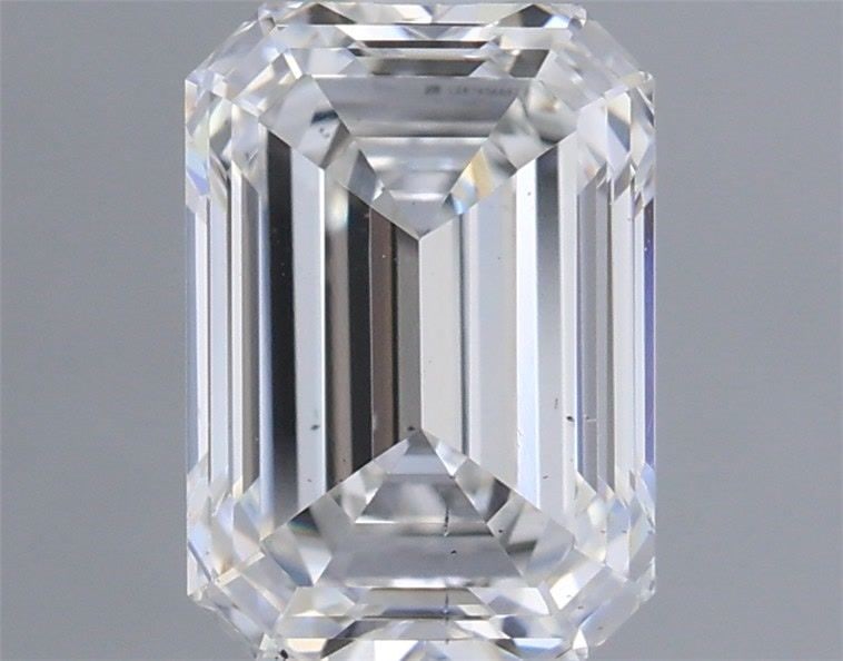 Loose Diamond - EMERALD 0.99ct E VS2: Loose Diamond - EMERALD 0.99ct E VS2 Source: This is a real non-mined Diamond that has been grown in a lab Shape: EMERALD Carats: 0.99 Color: E Clarity: VS2 Certification: IGI Video: