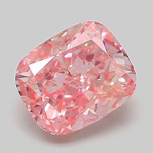 Loose Diamond - CUSHION MODIFIED 1.33ct Fancy Vivid Pink VS1: Loose Diamond - CUSHION MODIFIED 1.33ct Fancy Vivid Pink VS1 Source: This is a real non-mined Diamond that has been grown in a lab Shape: CUSHION MODIFIED Carats: 1.33 Color: Fancy Vivid Pink Certific