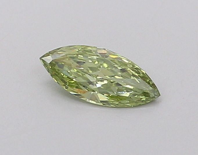 Loose Diamond - MARQUISE 0.23ct Fancy Vivid Green VS1: Loose Diamond - MARQUISE 0.23ct Fancy Vivid Green VS1 Source: This is a real non-mined Diamond that has been grown in a lab Shape: MARQUISE Carats: 0.23 Color: Fancy Vivid Green Certification: IGI Vid
