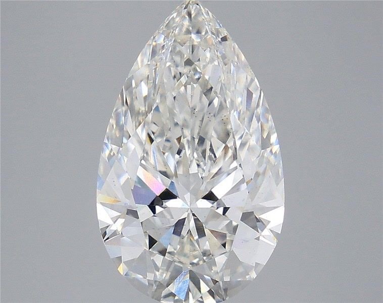 Loose Diamond - PEAR 5.04ct G VS2: Loose Diamond - PEAR 5.04ct G VS2 Source: This is a real non-mined Diamond that has been grown in a lab Shape: PEAR Carats: 5.04 Color: G Clarity: VS2 Certification: IGI Video:
