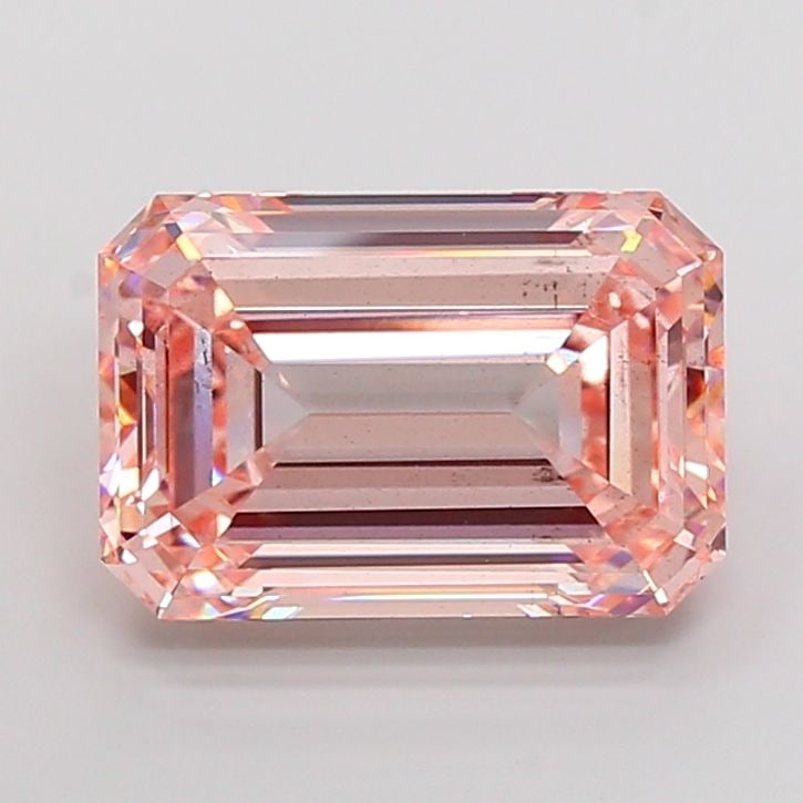 Loose Diamond - EMERALD 10.38ct Fancy Intense Pink SI1: Loose Diamond - EMERALD 10.38ct Fancy Intense Pink SI1 Source: This is a real non-mined Diamond that has been grown in a lab Shape: EMERALD Carats: 10.38 Color: Fancy Intense Pink Certification: IGI V