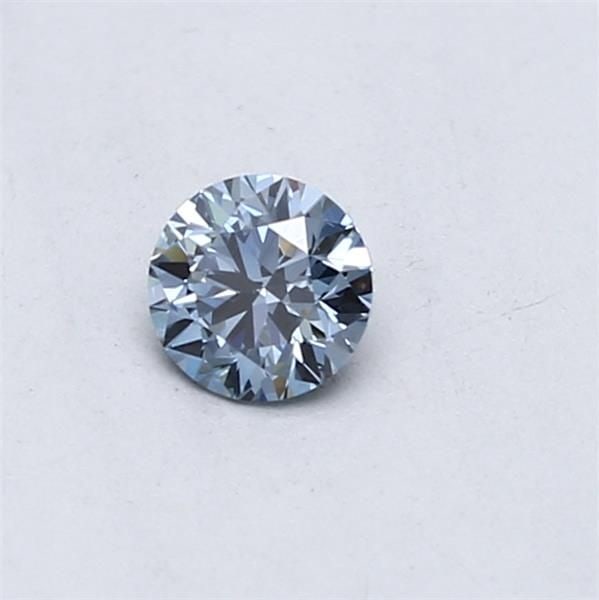 Loose Diamond - ROUND 0.3ct Fancy Vivid Blue VS1: Loose Diamond - ROUND 0.3ct Fancy Vivid Blue VS1 Source: This is a real non-mined Diamond that has been grown in a lab Shape: ROUND Carats: 0.3 Color: Fancy Vivid Blue Certification: IGI Video: