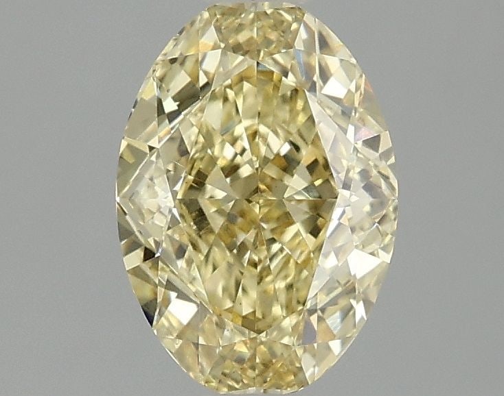 Loose Diamond - OVAL 1.59ct Fancy Intense Yellow VS1: Loose Diamond - OVAL 1.59ct Fancy Intense Yellow VS1 Source: This is a real non-mined Diamond that has been grown in a lab Shape: OVAL Carats: 1.59 Color: Fancy Intense Yellow Certification: IGI Video