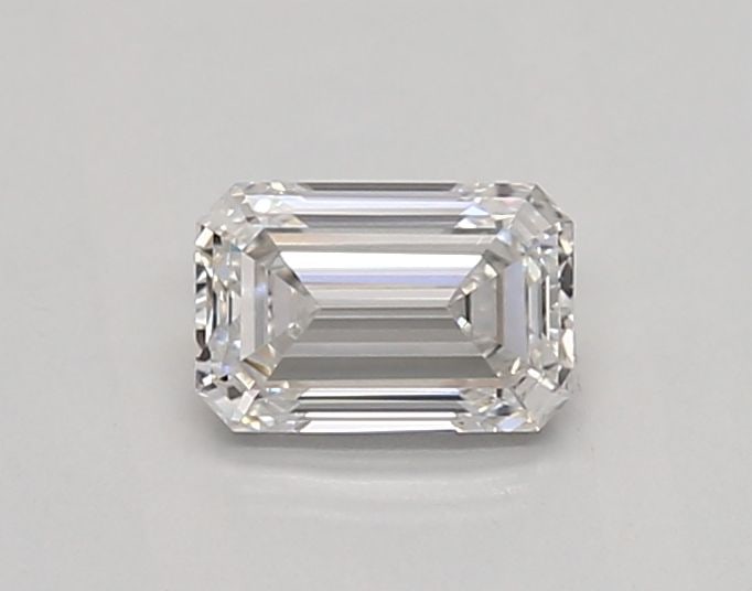 Loose Diamond - EMERALD 0.48ct E VVS1: Loose Diamond - EMERALD 0.48ct E VVS1 Source: This is a real non-mined Diamond that has been grown in a lab Shape: EMERALD Carats: 0.48 Color: E Clarity: VVS1 Certification: IGI Video: