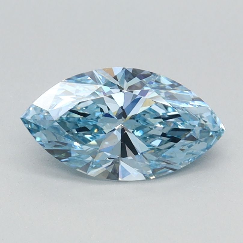 Loose Diamond - MARQUISE 0.7ct Fancy Vivid Blue VS1: Loose Diamond - MARQUISE 0.7ct Fancy Vivid Blue VS1 Source: This is a real non-mined Diamond that has been grown in a lab Shape: MARQUISE Carats: 0.7 Color: Fancy Vivid Blue Certification: IGI Video: