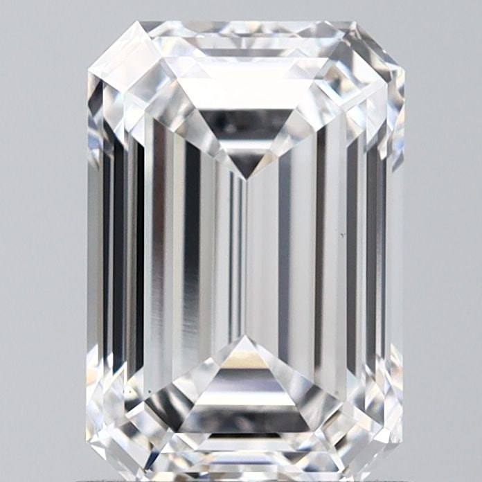 Loose Diamond - EMERALD 1.55ct D VS1: Loose Diamond - EMERALD 1.55ct D VS1 Source: This is a real non-mined Diamond that has been grown in a lab Shape: EMERALD Carats: 1.55 Color: D Clarity: VS1 Certification: IGI Video: