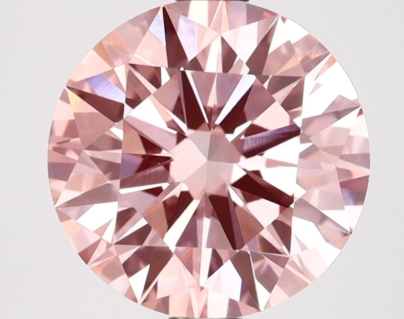 Ideal Loose Diamond - ROUND 2.7ct Fancy Intense Pink VVS2: Ideal Loose Diamond - ROUND 2.7ct Fancy Intense Pink VVS2 Source: This is a real non-mined Diamond that has been grown in a lab Shape: ROUND Carats: 2.7 Color: Fancy Intense Pink Certification: IGI Vi