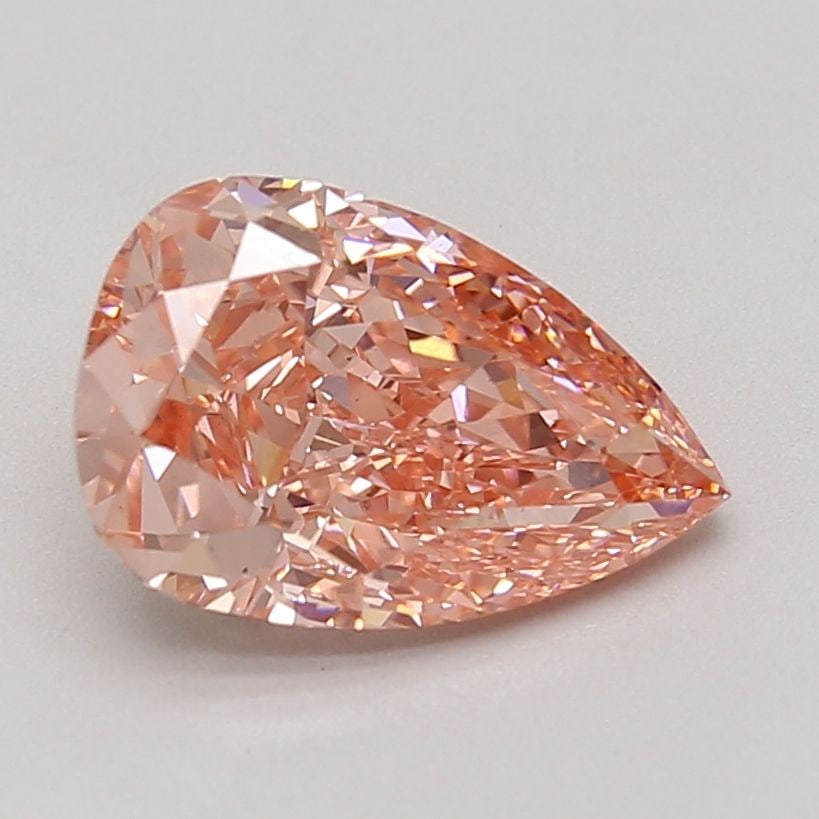 Loose Diamond - PEAR 3.08ct Fancy Vivid Pink VS1: Loose Diamond - PEAR 3.08ct Fancy Vivid Pink VS1 Source: This is a real non-mined Diamond that has been grown in a lab Shape: PEAR Carats: 3.08 Color: Fancy Vivid Pink Certification: IGI Video: