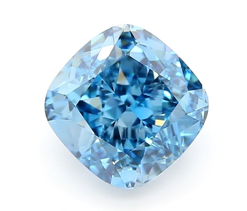 Loose Diamond - CUSHION MODIFIED 1.5ct Fancy Vivid Blue VVS1: Loose Diamond - CUSHION MODIFIED 1.5ct Fancy Vivid Blue VVS1 Source: This is a real non-mined Diamond that has been grown in a lab Shape: CUSHION MODIFIED Carats: 1.5 Color: Fancy Vivid Blue Certifica