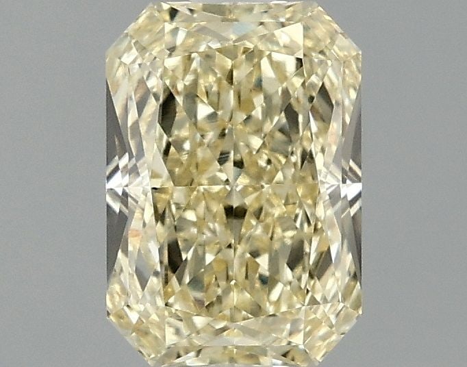 Loose Diamond - RADIANT 1.58ct Fancy Vivid Yellow VS1: Loose Diamond - RADIANT 1.58ct Fancy Vivid Yellow VS1 Source: This is a real non-mined Diamond that has been grown in a lab Shape: RADIANT Carats: 1.58 Color: Fancy Vivid Yellow Certification: IGI Vid