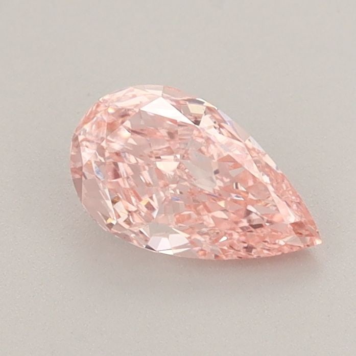 Loose Diamond - PEAR 0.66ct Fancy Vivid Pink VS1: Loose Diamond - PEAR 0.66ct Fancy Vivid Pink VS1 Source: This is a real non-mined Diamond that has been grown in a lab Shape: PEAR Carats: 0.66 Color: Fancy Vivid Pink Certification: IGI Video: