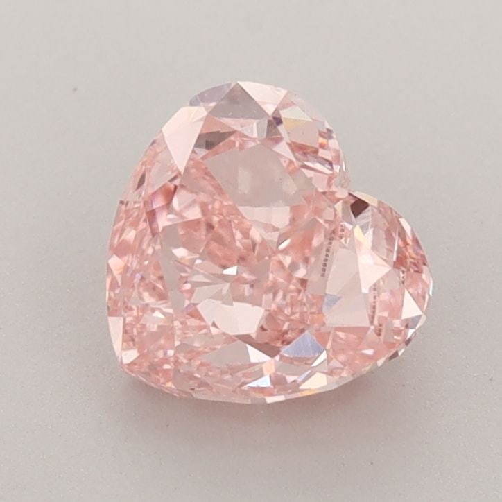 Loose Diamond - HEART 1.53ct Fancy Vivid Pink VS1: Loose Diamond - HEART 1.53ct Fancy Vivid Pink VS1 Source: This is a real non-mined Diamond that has been grown in a lab Shape: HEART Carats: 1.53 Color: Fancy Vivid Pink Certification: IGI Video: