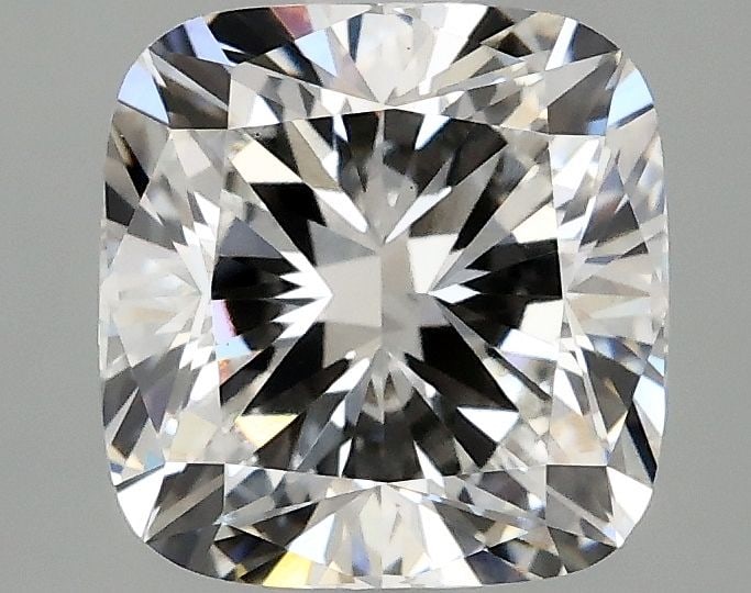 Loose Diamond - CUSHION BRILLIANT 2.57ct F VS1: Loose Diamond - CUSHION BRILLIANT 2.57ct F VS1 Source: This is a real non-mined Diamond that has been grown in a lab Shape: CUSHION BRILLIANT Carats: 2.57 Color: F Clarity: VS1 Certification: IGI Vide