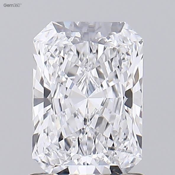 Loose Diamond - RADIANT 1.07ct D VVS1: Loose Diamond - RADIANT 1.07ct D VVS1 Source: This is a real non-mined Diamond that has been grown in a lab Shape: RADIANT Carats: 1.07 Color: D Clarity: VVS1 Certification: GIA Video: