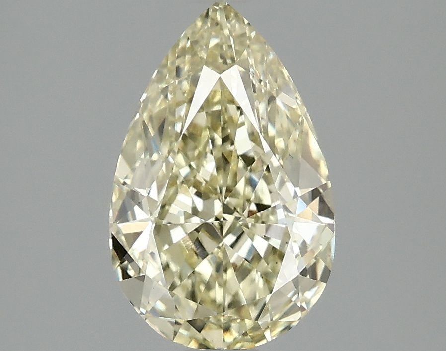 Loose Diamond - PEAR 2.0ct Fancy Yellow VS2: Loose Diamond - PEAR 2.0ct Fancy Yellow VS2 Source: This is a real non-mined Diamond that has been grown in a lab Shape: PEAR Carats: 2.0 Color: Fancy Yellow Certification: IGI Video: