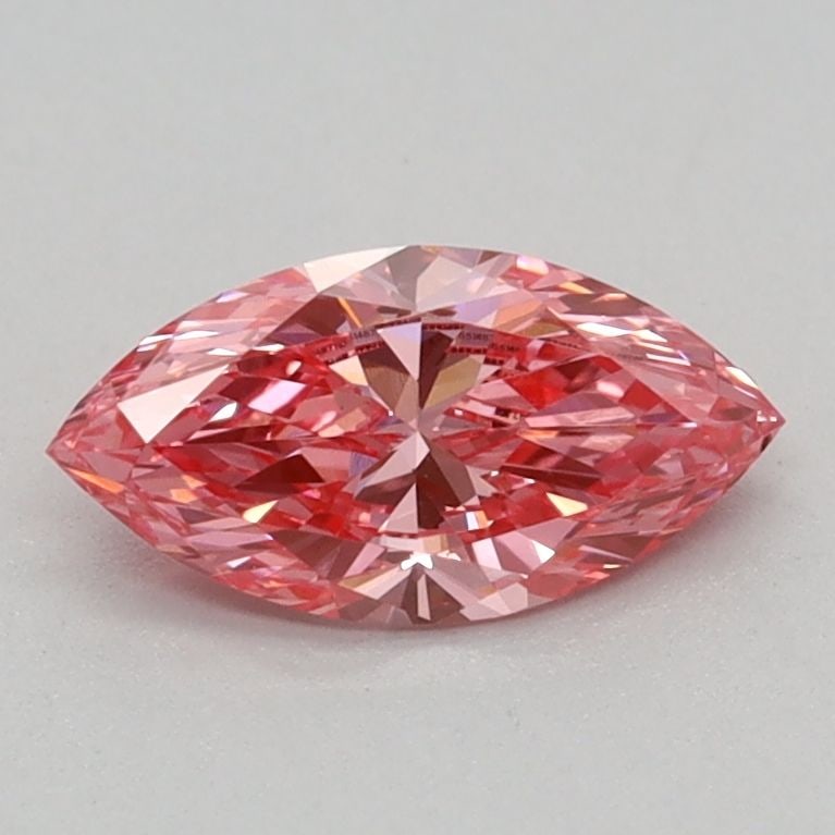 Loose Diamond - MARQUISE 0.36ct Fancy Vivid Pink VS1: Loose Diamond - MARQUISE 0.36ct Fancy Vivid Pink VS1 Source: This is a real non-mined Diamond that has been grown in a lab Shape: MARQUISE Carats: 0.36 Color: Fancy Vivid Pink Certification: IGI Video