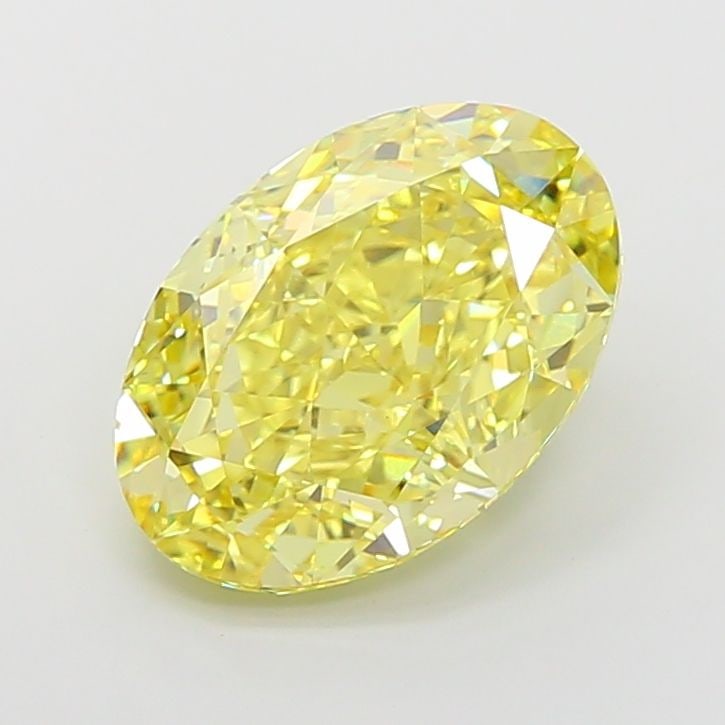 Loose Diamond - OVAL 8.08ct Fancy Intense Yellow VS1: Loose Diamond - OVAL 8.08ct Fancy Intense Yellow VS1 Source: This is a real non-mined Diamond that has been grown in a lab Shape: OVAL Carats: 8.08 Color: Fancy Intense Yellow Certification: IGI Video