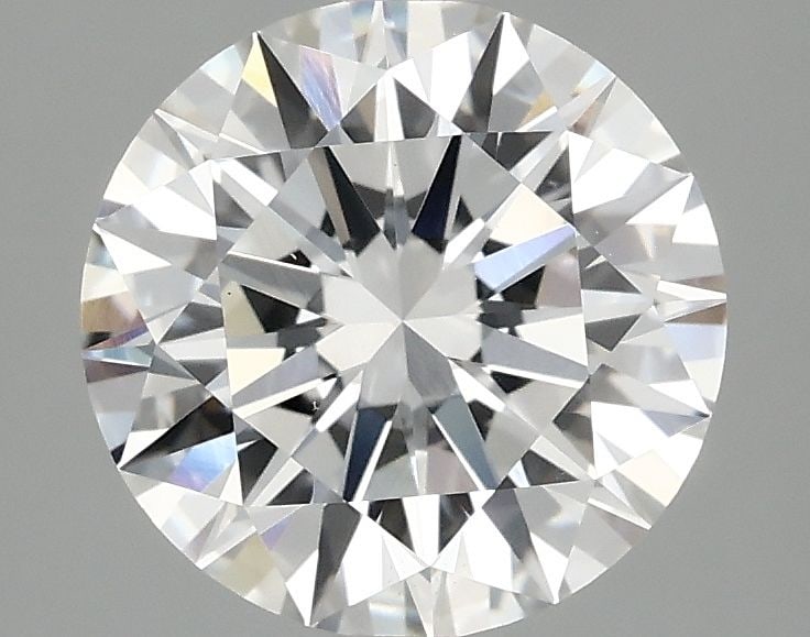 Ideal Loose Diamond - ROUND 2.51ct D VS1: Ideal Loose Diamond - ROUND 2.51ct D VS1 Source: This is a real non-mined Diamond that has been grown in a lab Shape: ROUND Carats: 2.51 Color: D Clarity: VS1 Certification: IGI Video: