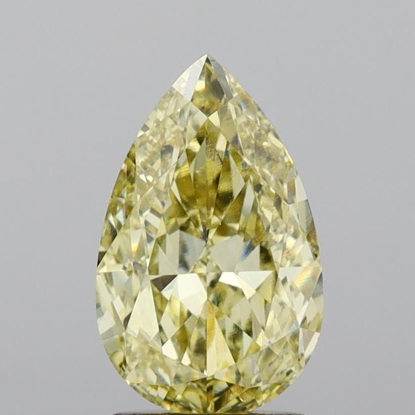 Loose Diamond - PEAR 3.0ct Fancy Yellow VVS2: Loose Diamond - PEAR 3.0ct Fancy Yellow VVS2 Source: This is a real non-mined Diamond that has been grown in a lab Shape: PEAR Carats: 3.0 Color: Fancy Yellow Certification: IGI Video: