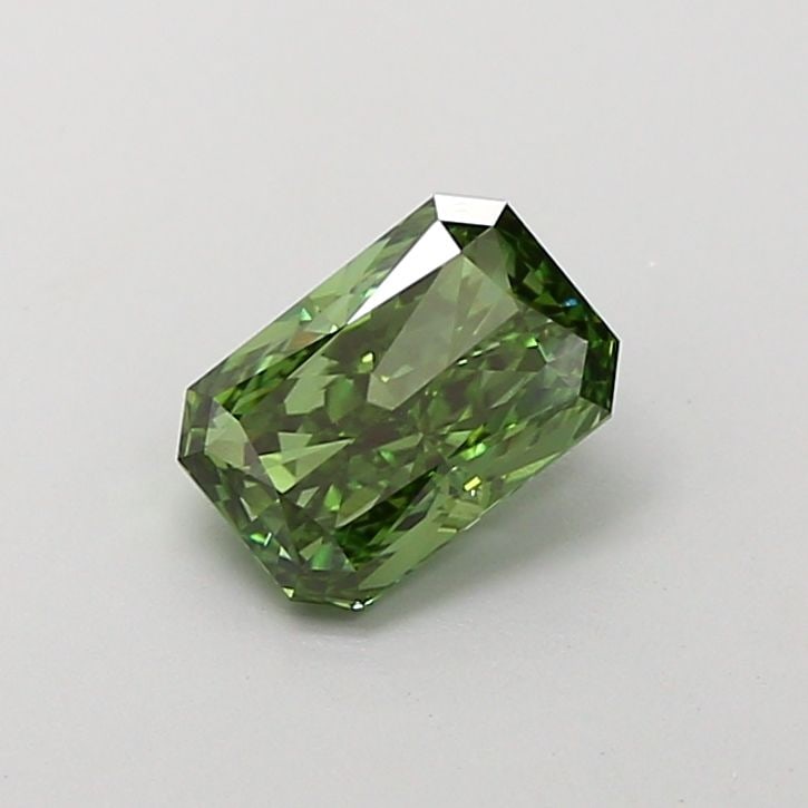 Loose Diamond - RADIANT 1.05ct Fancy Vivid Green VS1: Loose Diamond - RADIANT 1.05ct Fancy Vivid Green VS1 Source: This is a real non-mined Diamond that has been grown in a lab Shape: RADIANT Carats: 1.05 Color: Fancy Vivid Green Certification: IGI Video