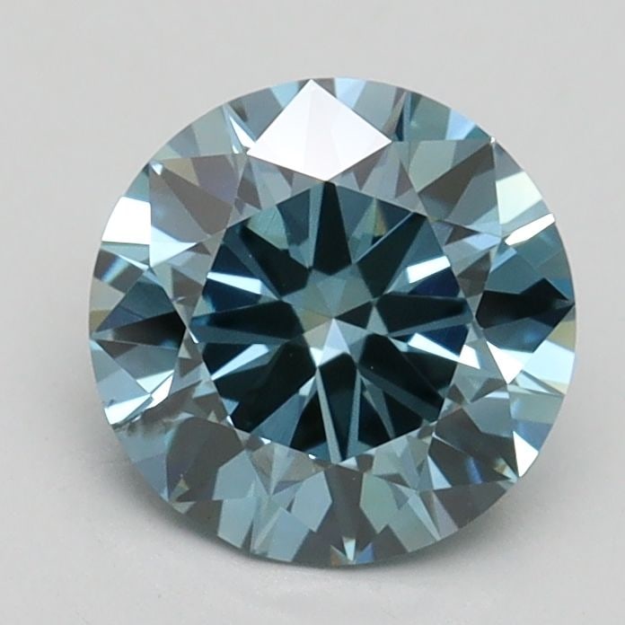 Loose Diamond - ROUND 1.34ct Fancy Vivid Blue SI1: Loose Diamond - ROUND 1.34ct Fancy Vivid Blue SI1 Source: This is a real non-mined Diamond that has been grown in a lab Shape: ROUND Carats: 1.34 Color: Fancy Vivid Blue Certification: IGI Video: