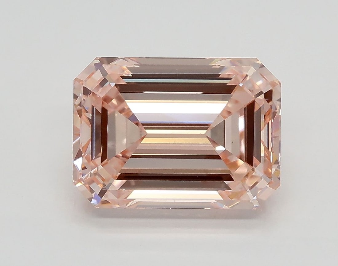Loose Diamond - EMERALD 3.02ct Fancy Intense Pink VS1: Loose Diamond - EMERALD 3.02ct Fancy Intense Pink VS1 Source: This is a real non-mined Diamond that has been grown in a lab Shape: EMERALD Carats: 3.02 Color: Fancy Intense Pink Certification: IGI Vid