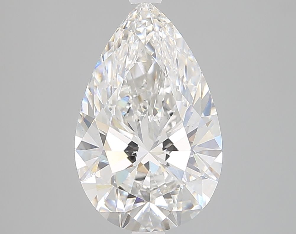 Loose Diamond - PEAR 3.3ct F VS1: Loose Diamond - PEAR 3.3ct F VS1 Source: This is a real non-mined Diamond that has been grown in a lab Shape: PEAR Carats: 3.3 Color: F Clarity: VS1 Certification: IGI Video: